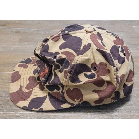 LEVI GARRETT Patch Hat Camo Snapback Made In USA Chewing Tobacco Swingster Cap - Picture 3 of 6